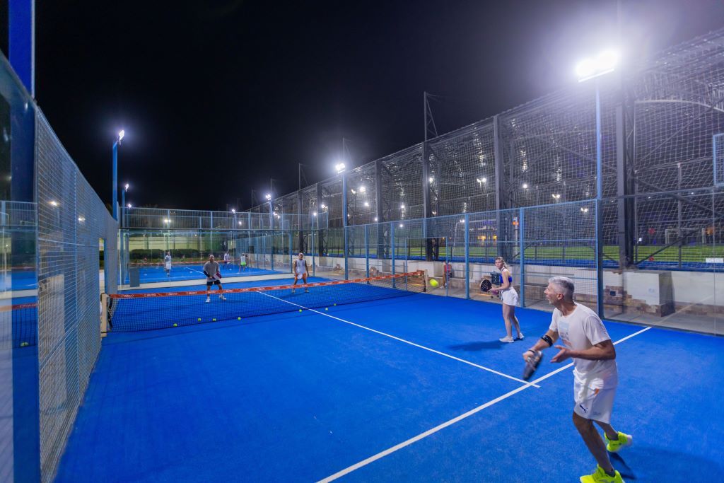 Padel, tennis & football